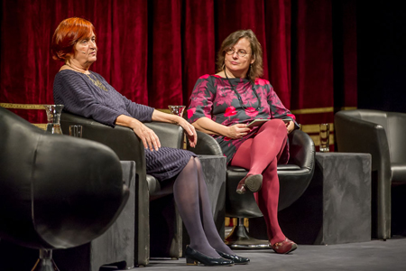 Gründerinnen Irmtraut Karlsson und Rosa Logar blicken auf die Anfänge zurück