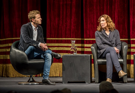 Gesprächsrunde mit Christoph Feurstein und Adele Neuhauser