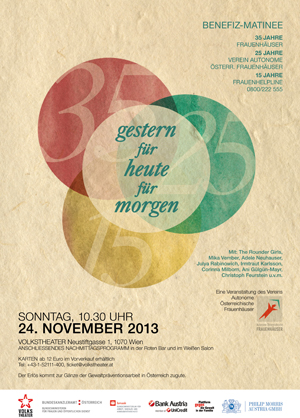 Plakat der Benefiz-Matinee