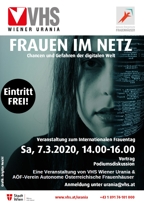 Flyer Frauentag Urania 2020