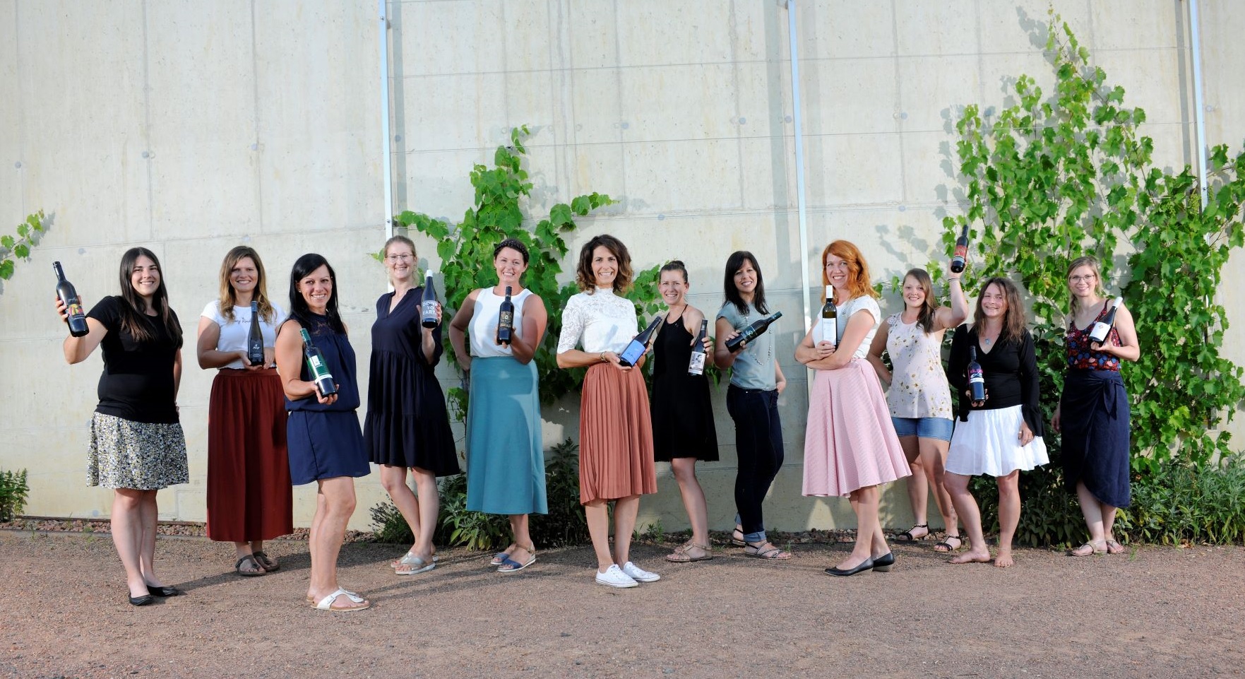 Winzerinnen im Projekt "Cuvée Charité"